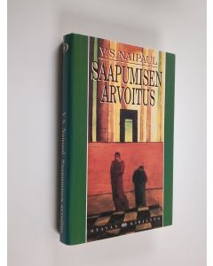 Kirjailijan V. S. Naipaul käytetty kirja Saapumisen arvoitus