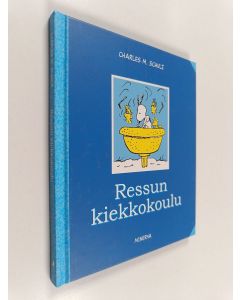 Kirjailijan Charles M. Schulz käytetty kirja Ressun kiekkokoulu (ERINOMAINEN)