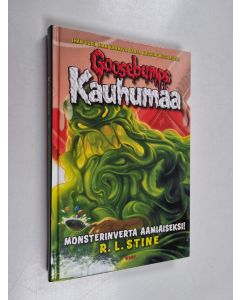 Kirjailijan R. L. Stine käytetty kirja Monsterinverta aamiaiseksi!