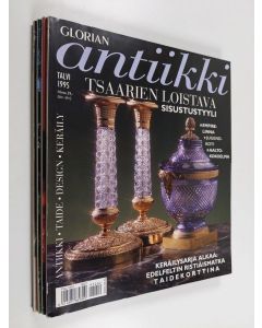 käytetty kirja Glorian antiikki - syksy, talvi, kevät, kesä / 1995 (4 numeroa)