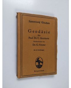 Kirjailijan C. Reinhertz käytetty kirja Geodäsie