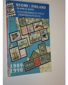 käytetty kirja Postimerkkiluettelo 1989-1990 : Åland & Eesti