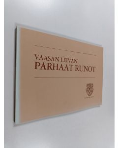 käytetty kirja Vaasan leivän parhaat runot