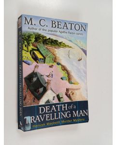 Kirjailijan M. C. Beaton käytetty kirja Death of a travelling man