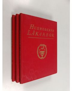 Kirjailijan Arnold Josefson käytetty kirja Husmoderns läkarbok I-lll