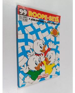 Kirjailijan Walt Disney käytetty kirja Roope-setä 11/1987 : Ankanpoikien juhlanumero