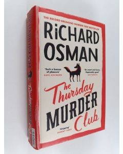 Kirjailijan Richard Osman käytetty kirja The Thursday Murder Club