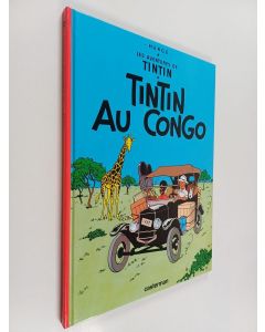 Kirjailijan Herge käytetty kirja Tintin au Congo