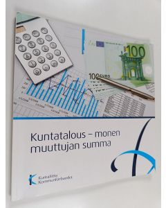 Kirjailijan Jukka Hakola käytetty kirja Kuntatalous - monen muuttujan summa