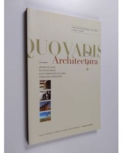 käytetty kirja Quo vadis architectura? 3
