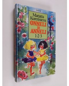 Kirjailijan Marjatta Kurenniemi käytetty kirja Onneli ja Anneli 1-2-3 : Onnelin ja Annelin talo ; Onnelin ja Annelin talvi ; Onneli, Anneli ja orpolapset