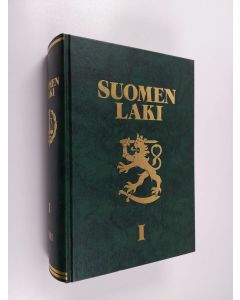 käytetty kirja Suomen laki 2011 osa 1