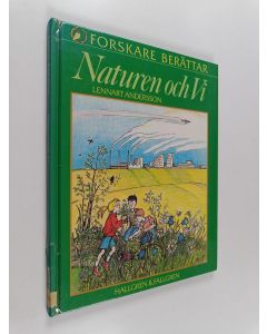 Kirjailijan Lennart Andersson käytetty kirja Naturen och vi