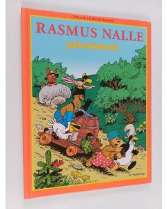 Kirjailijan Per Sanderhage käytetty kirja Rasmus Nalle palomiehenä