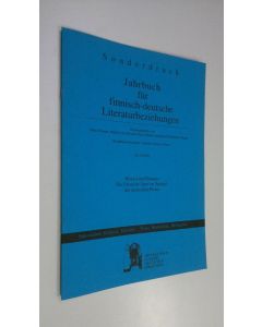 käytetty kirja Jahrbuch fur finnisch-deutsche Literaturbeziehungen nr. 25/1993 - Ritva-Liisa Elomaa: Die finnische Oper im Spiegel der deutschen Presse