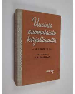 käytetty kirja Uusinta suomalaista kirjallisuutta (lukemisto II)