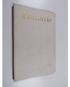 Kirjailijan Hermann Hesse käytetty kirja Boccaccio