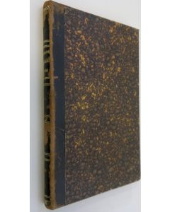 Kirjailijan Arvid Genetz käytetty kirja Suomen partikkelimuodot : yliopistollinen väitöskirja