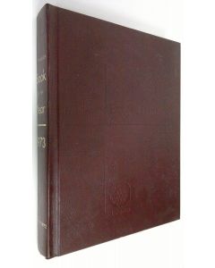 Kirjailijan William Bentom käytetty kirja Britannica Book of the Year 1973 - Events of 1972