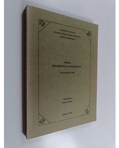 käytetty kirja Folia fennistica & linguistica Vuosiartikkelit 1984