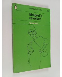 Kirjailijan Georges Simenon käytetty kirja Maigret's revolver