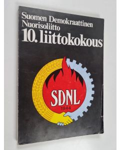 käytetty kirja Suomen demokraattinen nuorisoliitto - 10. liittokokous