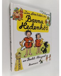 Kirjailijan Bertil Almqvist käytetty kirja Den stora boken om barna Hedenhös