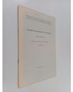 Kirjailijan Peitsa Mikola käytetty kirja Suomen maaseudun tulisijat