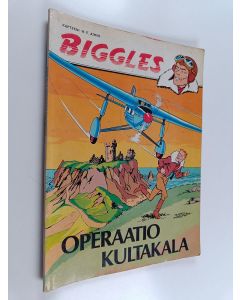 Kirjailijan W. E. Johns käytetty kirja Operaatio kultakala