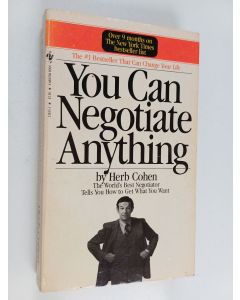 Kirjailijan H. Cohen käytetty kirja You Can Negotiate Anything