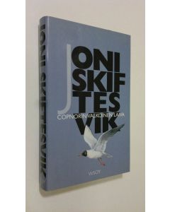 Kirjailijan Joni Skiftesvik käytetty kirja Copnorin valkoinen laiva