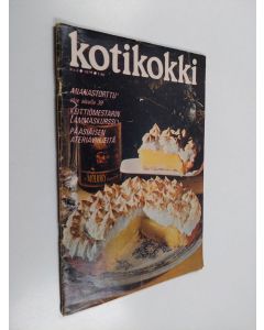 käytetty teos Kotikokki 3/1971