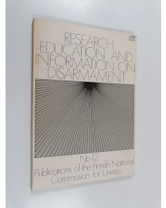käytetty kirja Research, education and information on disarmament