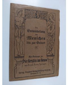 käytetty teos Die Entwickelung des Menschen bis zur Geburt