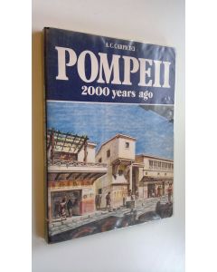 Kirjailijan A. C. Carpiceci käytetty teos Pompeii 2000 years ago (+ kartta)