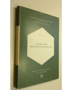 Kirjailijan W. Haack käytetty kirja Elementare Differentialgeometrie