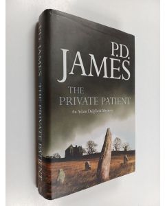 Kirjailijan P. D. James käytetty kirja The private patient