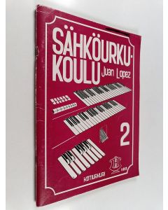 Kirjailijan Juan Lopez käytetty kirja Sähköurkukoulu 2