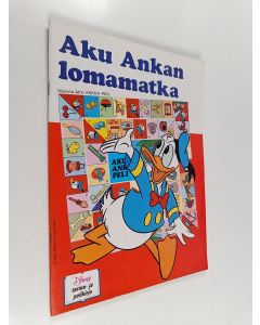 Kirjailijan Walt Disney käytetty teos Aku Ankan lomamatka