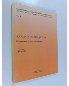 käytetty kirja Suomea vieraana kielenä : oppimateriaalien kommentoitu bibliografia