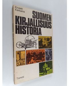 Kirjailijan Pertti Karkama & Esko Ervasti käytetty kirja Suomen kirjallisuushistoria