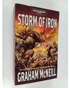 Kirjailijan Graham McNeill käytetty kirja Storm of Iron