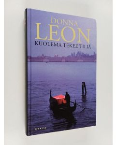 Kirjailijan Donna Leon käytetty kirja Kuolema tekee tiliä