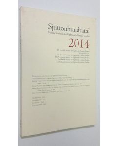 käytetty kirja Sjuttonhundratal 2014 : Nordic Yearbook for Eighteenth-Century Studies