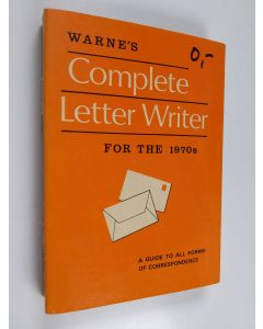 käytetty kirja Warne's Complete Letter Writer : for the 1970s