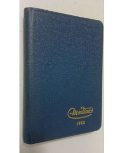 käytetty kirja Medica taskukalenteri 1968