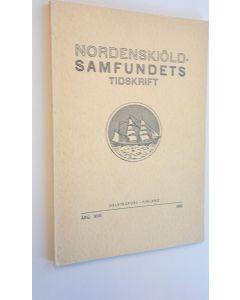 käytetty kirja Nordenskiöld-samfundets tidskrift, årg XVII 1957