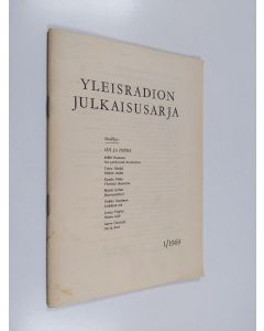käytetty teos Yleisradion julkaisusarja 1/1969