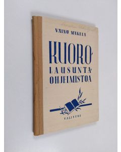 käytetty kirja Kuorolausuntaohjelmistoa
