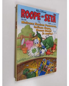 Kirjailijan Walt Disney käytetty kirja Roope-setä 7/01